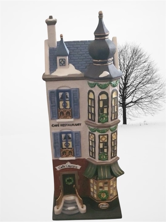 Department 56 Other - Heritage Village Collection Café Caprice French Restaurant Building Dept 56